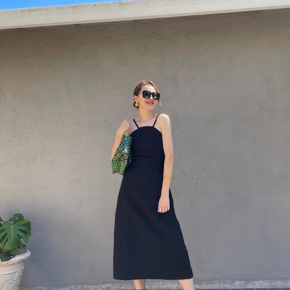 Low Classic black design dress